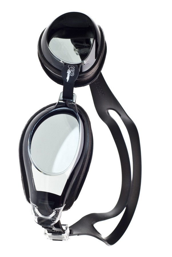 Felnőtt úszószemüveg KOR-6AF füst-fekete