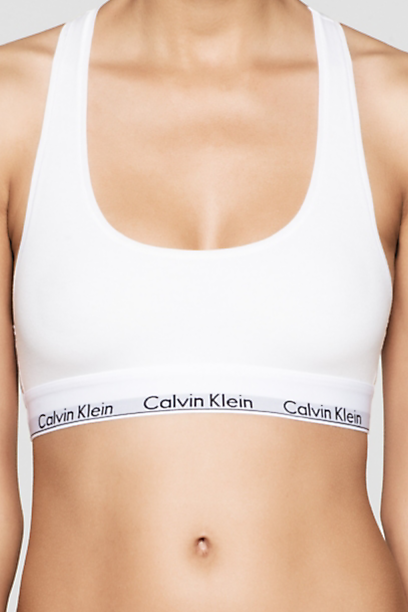 Női Bralette Calvin Klein Modern Cotton White