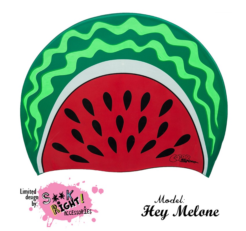 Úszósapka Mintás Limited Design Felnőtt "Hey Melone"