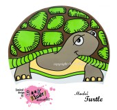 Úszósapka Mintás Limited Design Felnőtt "Turtle"