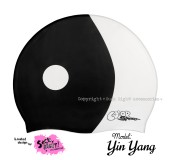 Úszósapka Mintás Limited Design Felnőtt "Yin Yang"